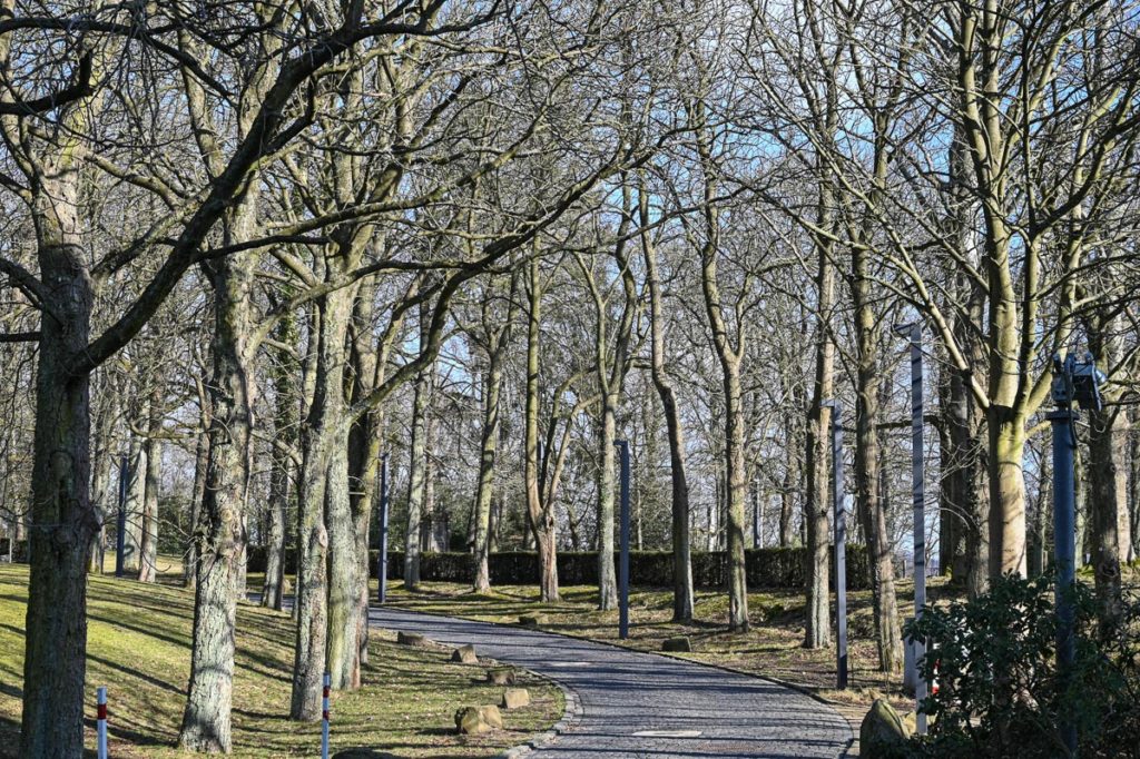 Ausfahrt des Steigenberger auf dem Petersberg